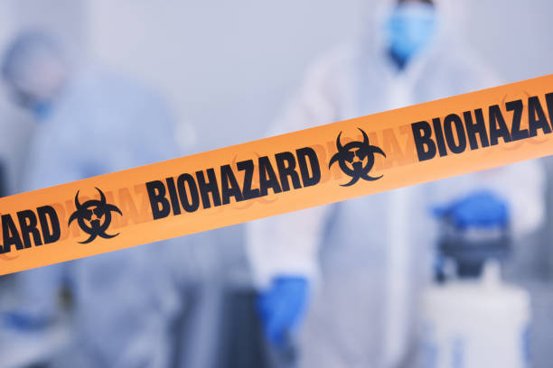 Professional Blood Cleanup technician working in Dayton, NJ